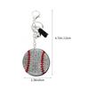 2er Set Sportball-Schlüsselanhänger, kreatives Geschenk für Sportpartys, Mini-Sportball-Rucksackanhänger