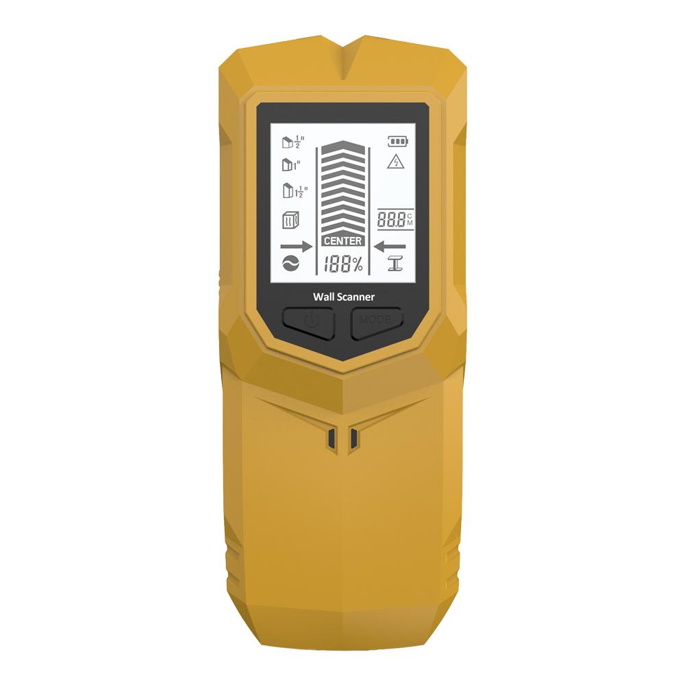 6 In 1 Wall Detector Multifunctional Handheld Metal Detector Wall Stud Finder Metal Pipes AC Wires Depth Tracker Wall Scanner