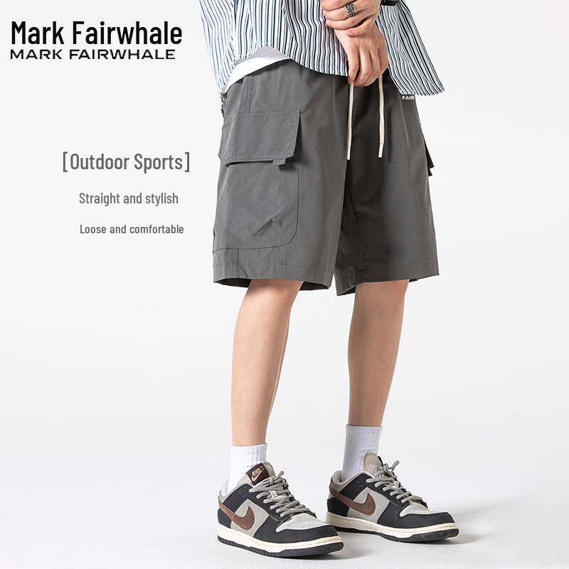 

Mark Fairwhale Men s Summer Casual Cargo Shorts XL