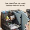 Desk File Holder & Organizer: Large Capacity Storage Rack for Folders, Books, and A4 Papers