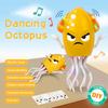 Cartoon Electronic Octopus Toy Smart Obstacle Avoidance Electronic Light Up Music Toys USB Rechargeable Children Development Toy