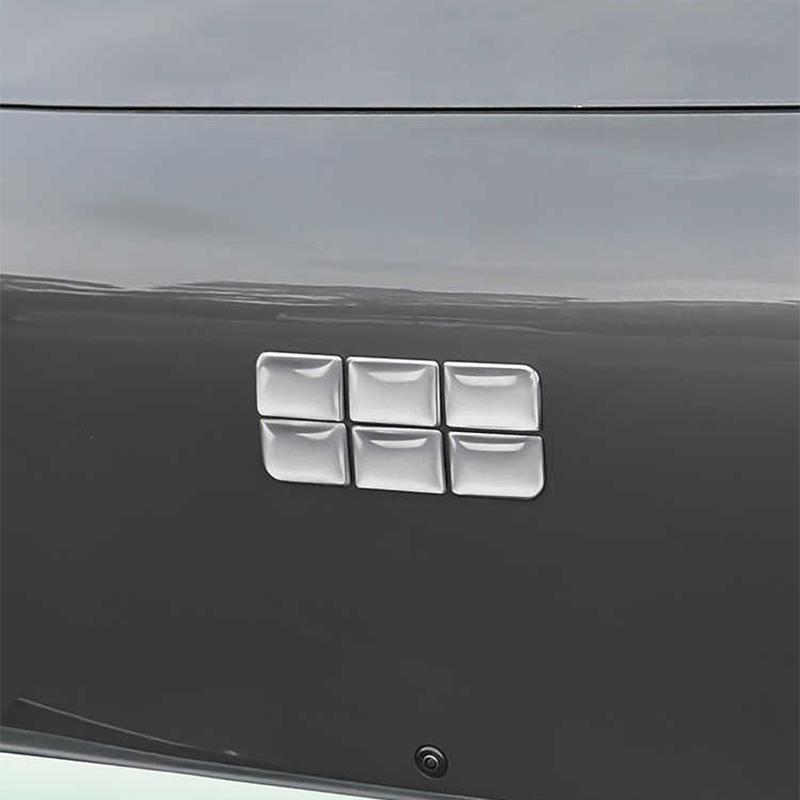 For Geely EX5 Galaxy E5 2024 2025 2026 Car Front Emblem Anti Scratch Decorative sticker Crystal Clear Anti Scratch Coating