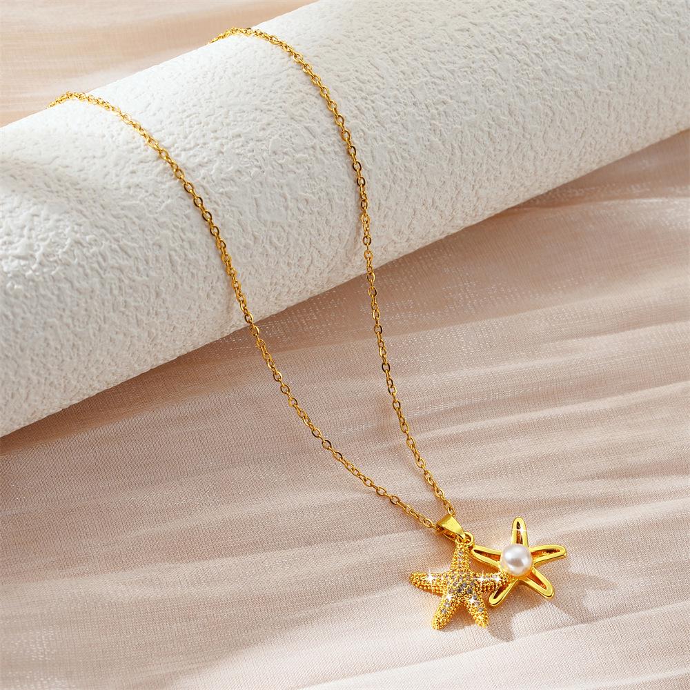 Simple Fashion Titanium Steel Women's Necklace - Non-fading, Luxurious, Versatile, Korean Style Clavicle Chain