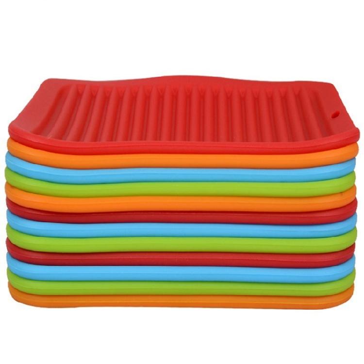 Hitzeschutzmatte Silikon Tischmatte Wasserdichte Platzmatte Perfekt für Teller