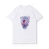S-3XL 100 Fantasie Harajuku Grafica Estiva Bianca Magliette Donna Stampate Casual Maniche Corte Top Girocollo