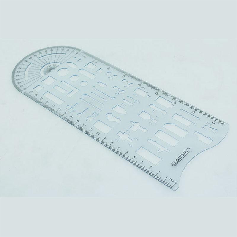 Butterfly 5508 Traffic Accident Handling & Student Learning Drawing Ruler