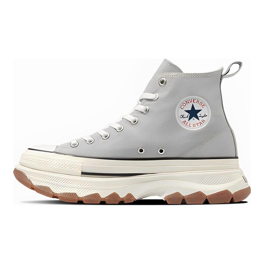 Converse All Star Trekwave Hi Versatile High-Top Canvas Sneakers Unisex Sneakers Gray White 31308930