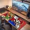 Super Mario3 Print  Cushion Non-slip Laptop Tablet Big Mousepad XXL Mat Mini PC Playmat With Lock edge