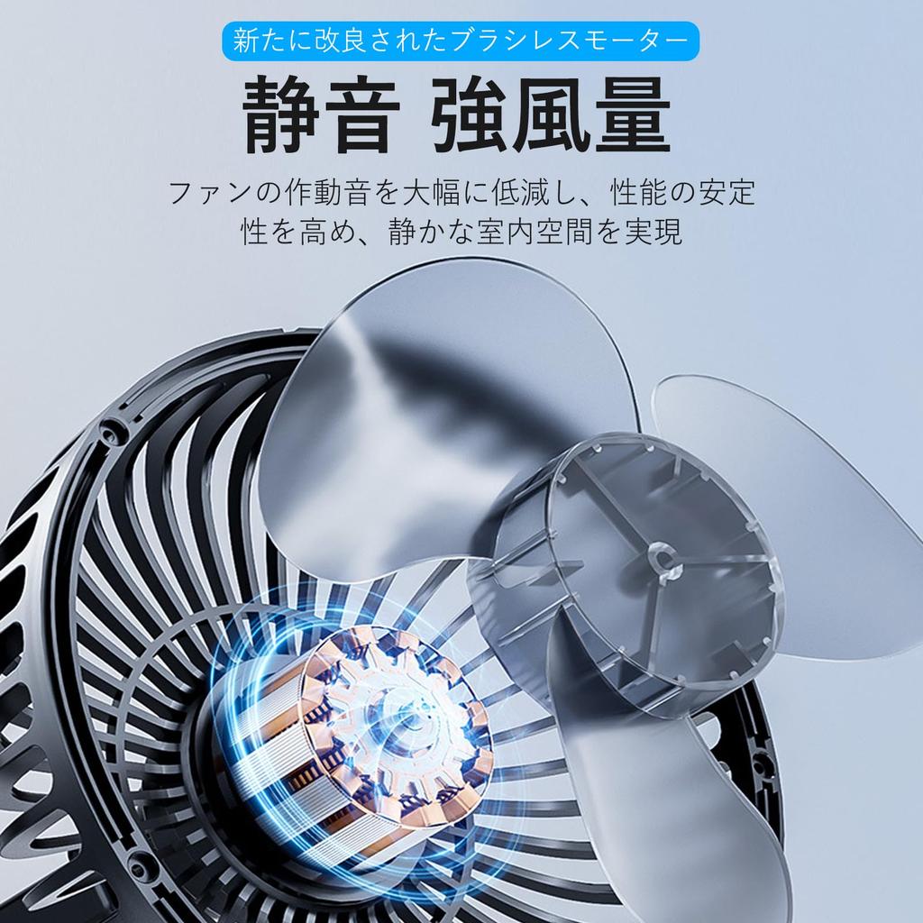 Lwuckbarrt Car Fan, New in Summer, Car Fan, 3 Levels of Airflow, USB Port,