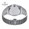 Taendi Engraving Line Men'S Metal Wristwatch T-6295