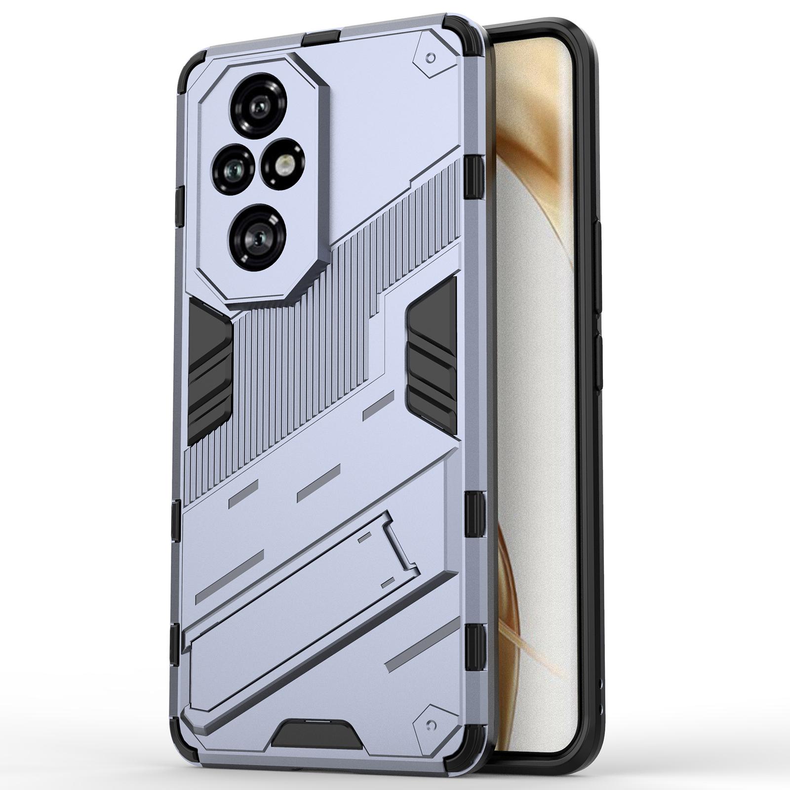 

Чехол для Honor 200 Pro 5G со скрытой подставкой из ПК и ТПУ, защитный чехол для телефона Grey