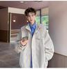 Meilade Men's Retro PU Leather Jacket - Autumn/Winter Trendy, High Street Loose Fit, Handsome Stand Collar Casual Outerwear