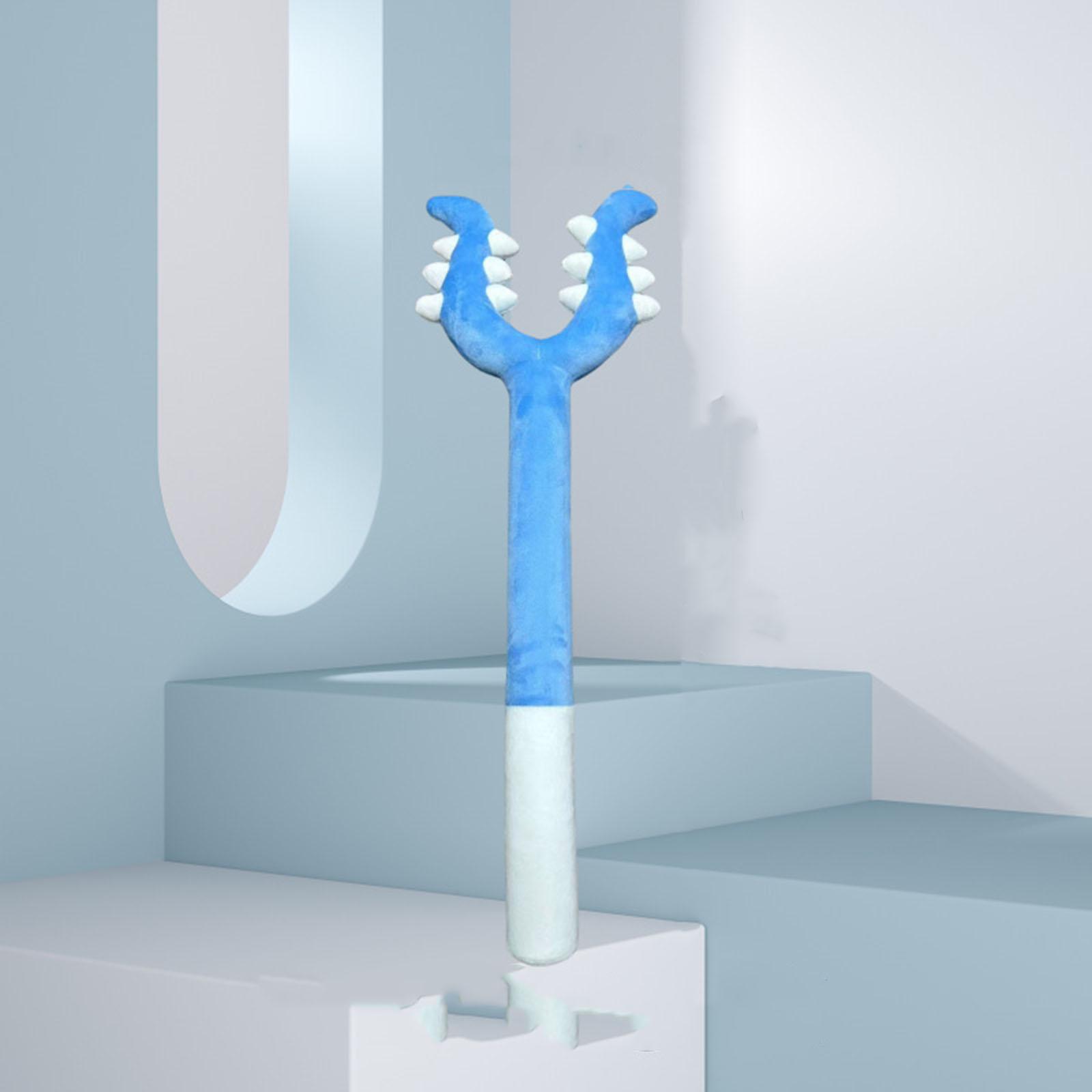 Плюшевая игрушка-погрызушка для питомцев, снимающая стресс и развлекающая синий