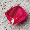 117 Cts Natural Mozambique Red Ruby Cushion Cut Ruby Gemstone Certified