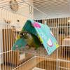 Breathable Bird Cage Hammock Hanging Summer Tent Hut Parrot Hammock Bed  Bird Cage Accessory
