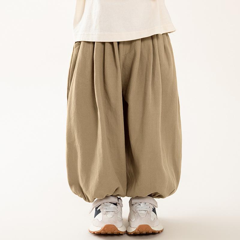 

Детская одежда Брюки для мальчиков Весенние и летние тонкие брюки-фонарики Детские шаровары Брюки от комаров для мальчиков Модный тренд 140