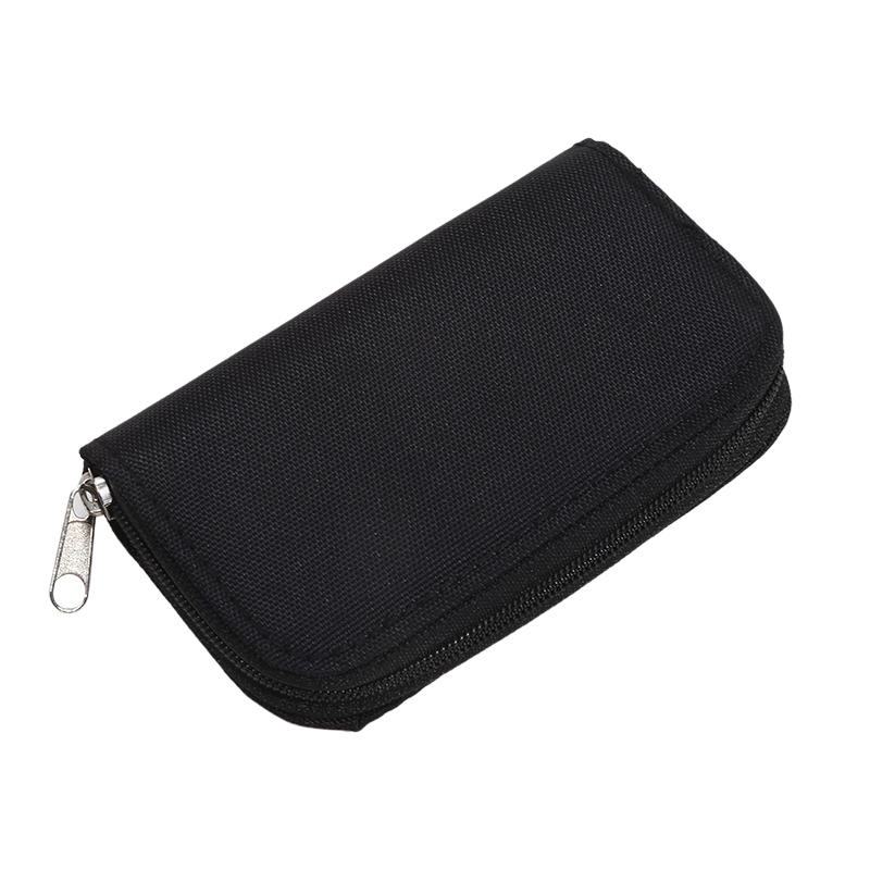 Portable Memory Card Storage Carrying Pouch Case Mini SD Card Holder Wallet for Media Storage Organization