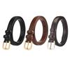 Korean Fashion Simple Belt Women's Belt Imitation Leather Belt Belt Versatile Multi-color Celeb O3Z9