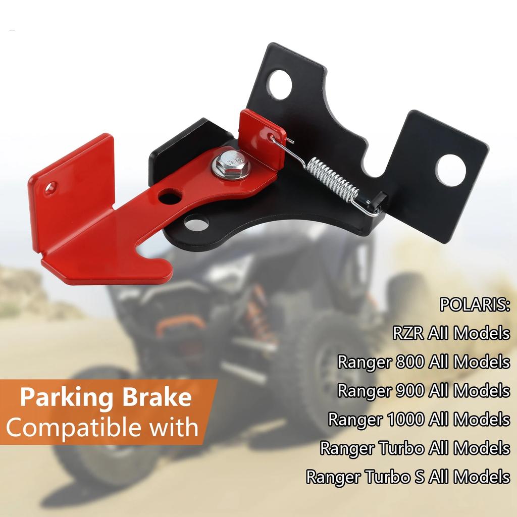Bremskraftverstärker Ersatz für Federbremsmechanismus Verriegelbar Robust Kompatibel für Polaris RZR 800 900 1000 Modelle Autoteile