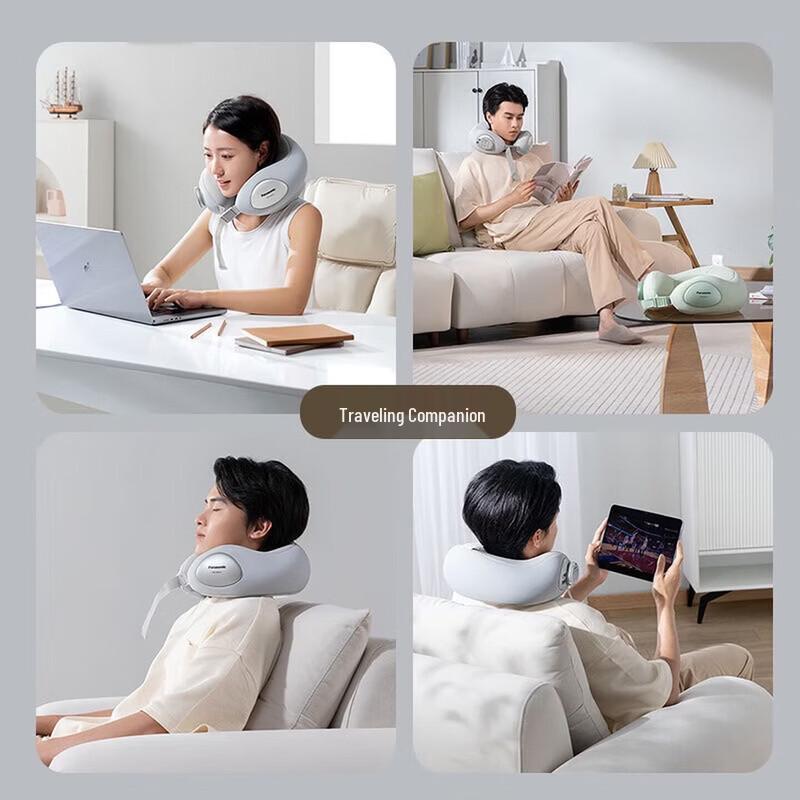 Panasonic Neck Massager with Heat and Airbag Kneading CN plug (adapter included)