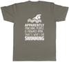 Punching People is Frowned Upon Thats Why I Do Swimming Unisex Unisex TShirt Tee
