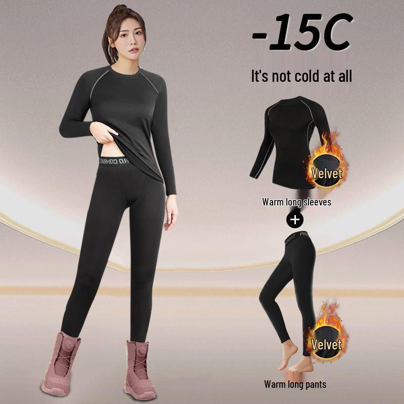 Women's Quick-Dry Yoga Suit: Long Sleeve Winter Running and Outdoor Gym Top
