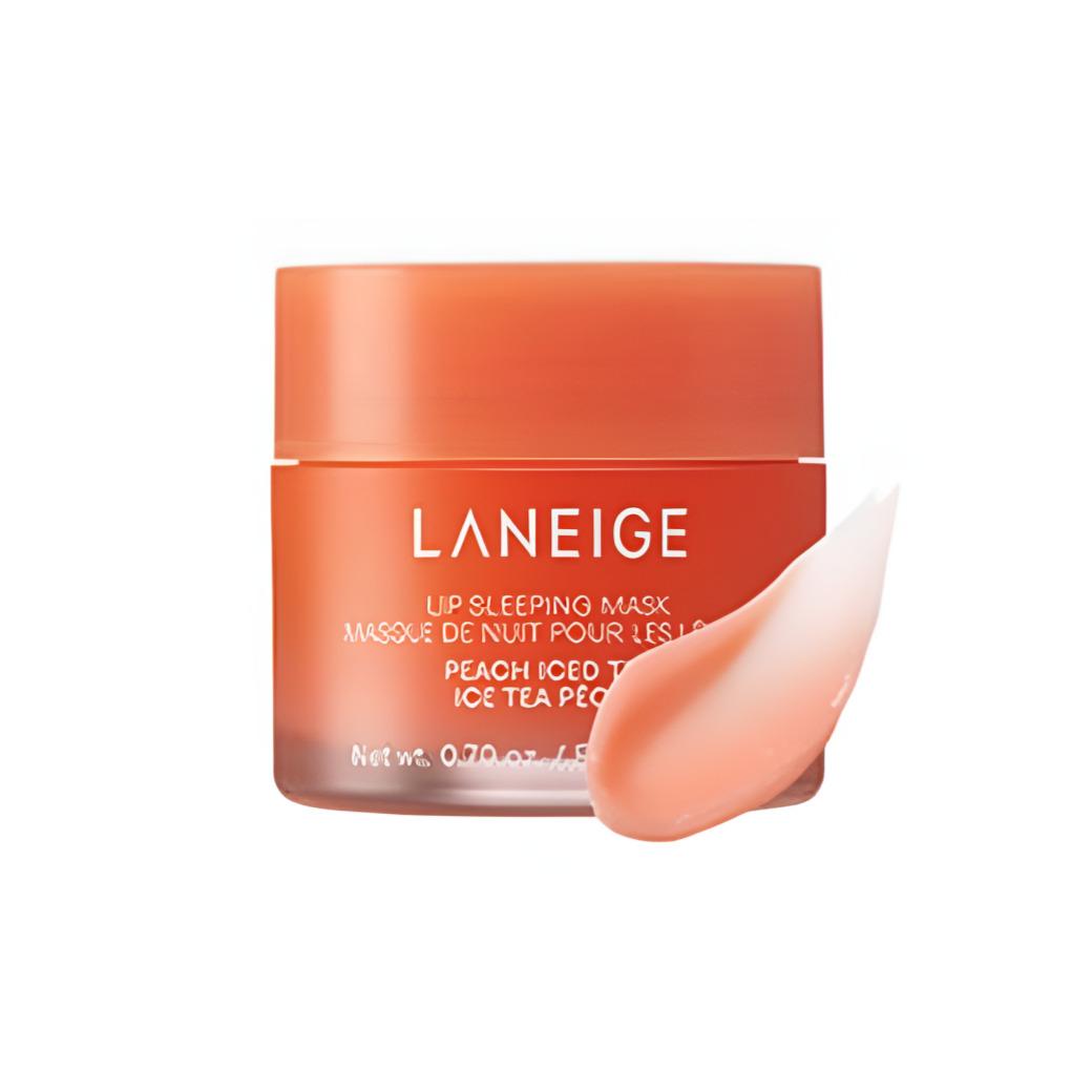 

LANEIGE Lip Sleeping Mask EX Peach Iced Tea 20 g – Flavor Edition Overnight Lip Mask