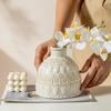 Retro Dandelion Closed Vase Housewarming Decoration Ceramic Ornament Living Room Model Room Flower Device