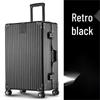 LONE WOLF Aluminum Frame Impact-Resistant Travel Luggage