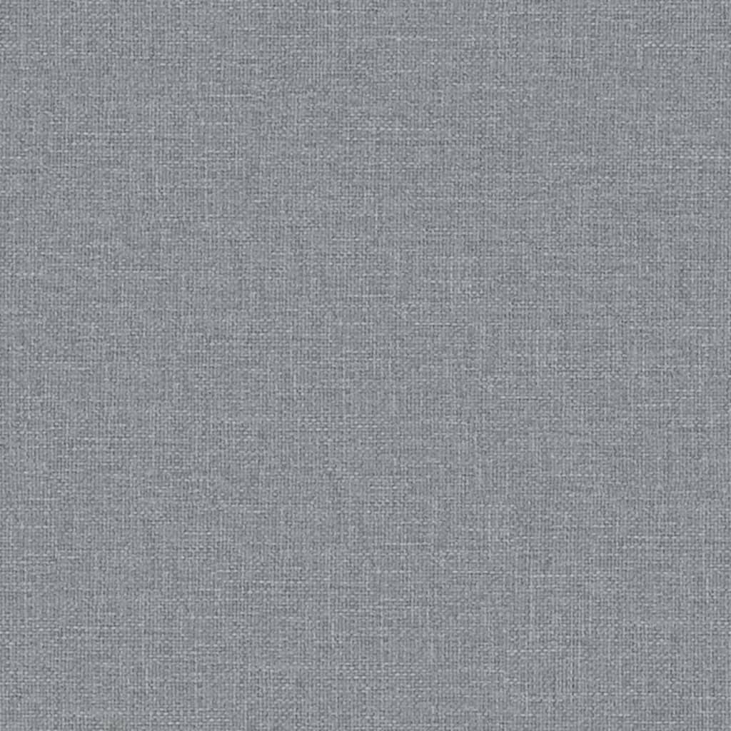 Bench Light Grey 100 x 64 x 80 cm Fabric