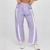 Men's Casual Wide Leg Pants with Side Stripes and Drawstring Waist In Multiple Colors