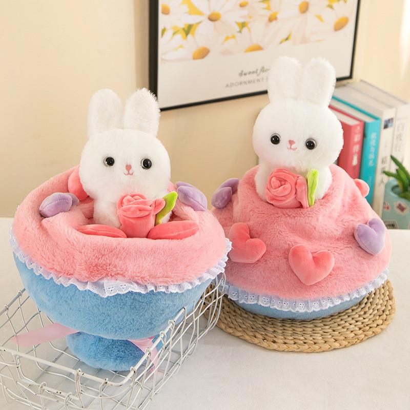 Bunny Toy Plush With Pp Cotton Filling For Kids Bedroom Decor Giftgiving And