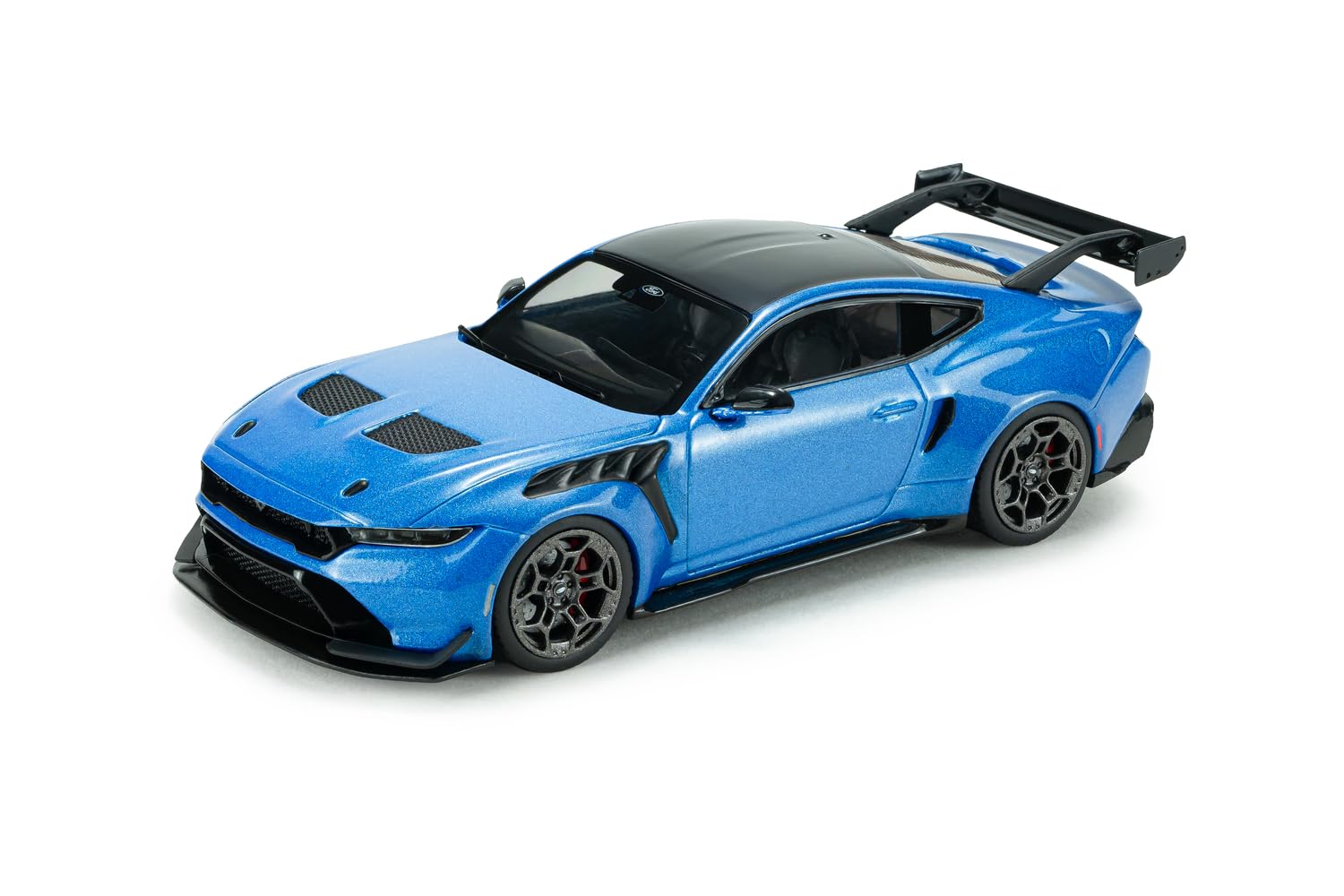SOLIDO Ford Mustang GTD 2025 Finished Diecast Miniature Car S4318301 1/43 (Blue)