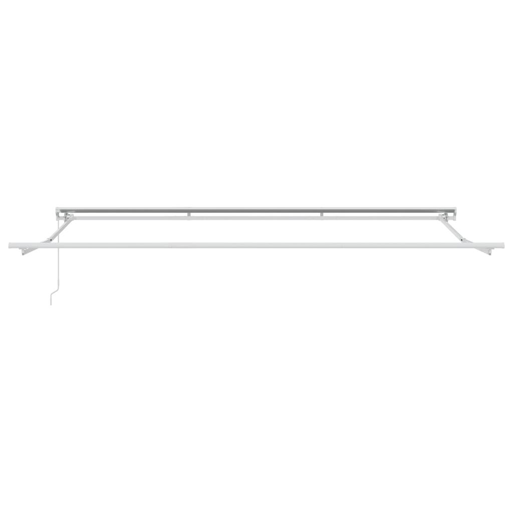 Manual Retractable Awning Cream 4.5 x 3.5 m