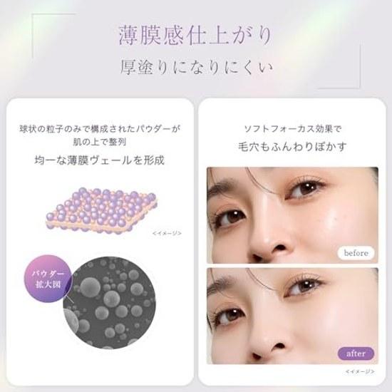 Sebum controlshine prevention Isahan Labo Oil Operator Face Powder 17g control smooth poreless moisturizing pore cover base makeup bangs