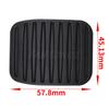 2Pcs Car Brake Clutch Pedal Pad Rubber Cover For Vauxhall Corsa D E Adam Meriva B 93188880 For Opel 5560719