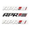 Emblema Logo Cromato Nero Lettere APR Stage III 3+ Per Auto Serie R8 RS A3 A4 Q5 Accessori Auto Parafango Baule Posteriore Adesivo
