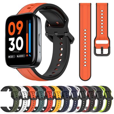 Sports Silicone Band For Realme Watch S Pro Strap Realme Watch 3 2 Pro Bracelet Replacement Soft 20mm 22mm Wristband Accessorie