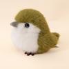 Lifelike Bird Plush Toy Soft Parrot Parrot Kiwi Bird Owl Sparrow Stuffed Plushies Simulation Animals Pendant Gift for Birthday