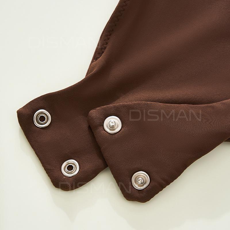 Hot-Selling European & American Style Slim-Fit Long Sleeve Bodysuit: Comfortable, Breathable, Seamless T-Shirt for Spring/Summer