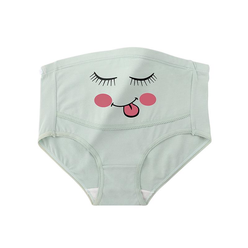 High Waist Plus Size Adjustable Cotton Maternity Briefs