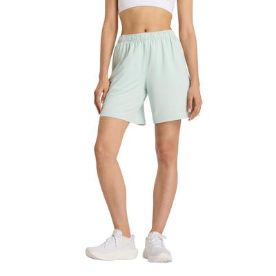 Ľahké francúzske froté šortky 7-palcové polovičné rýchle tréningové CYS [New Balance] (Žiadny vnútorný) (AWS51509) Nohavice, Šortky, Šortky, Absorpčné, Schnúce, Na nosenie, Dámske