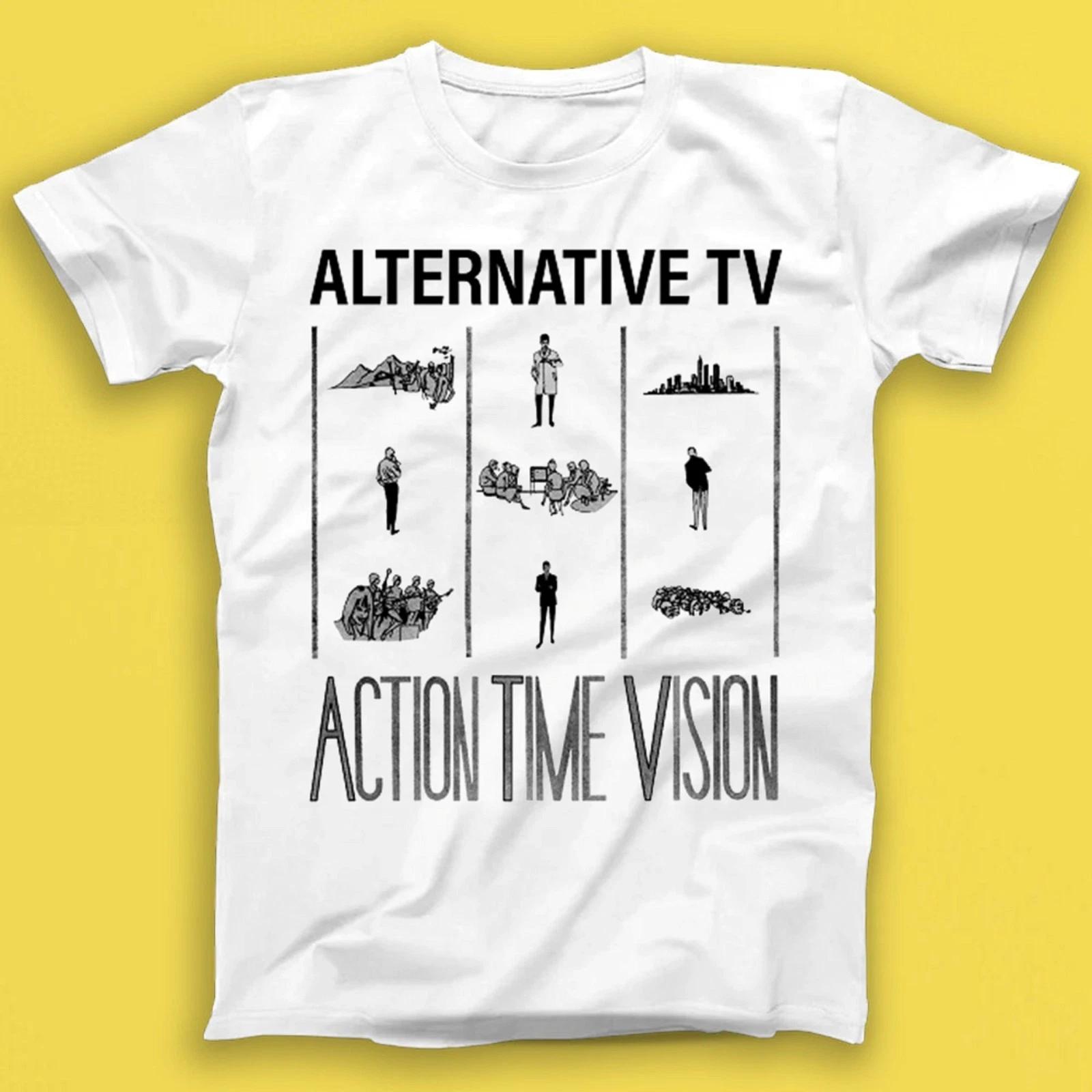 

Alternative TV Action Time Vision Punk Rock Music Gift Tee T Shirt T1948 2XL
