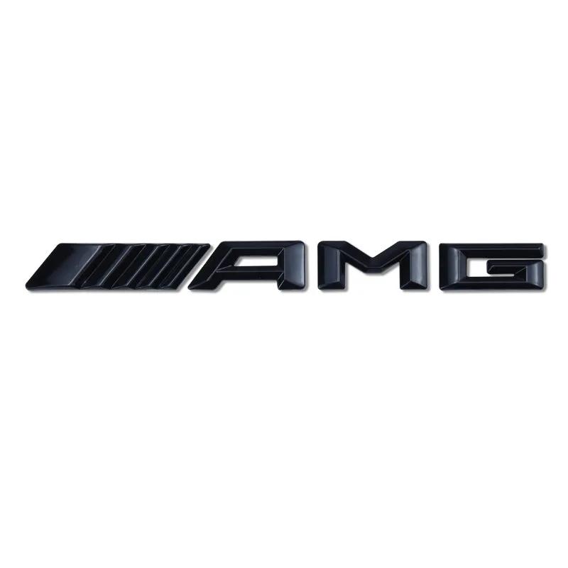 New 2025 Hot Metal Car 3d Rear Letter Emblem Trunk Sticker for Mercedes benz AMG C E S GLE CLC Class W204 W203 W205 W124 W221 W2