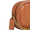 COACH Camera Leather Camera Bag, Small Square Bag, Crossbody Bag, Shoulder Bag Small Women's Caramel Brown C4814-B4NL4