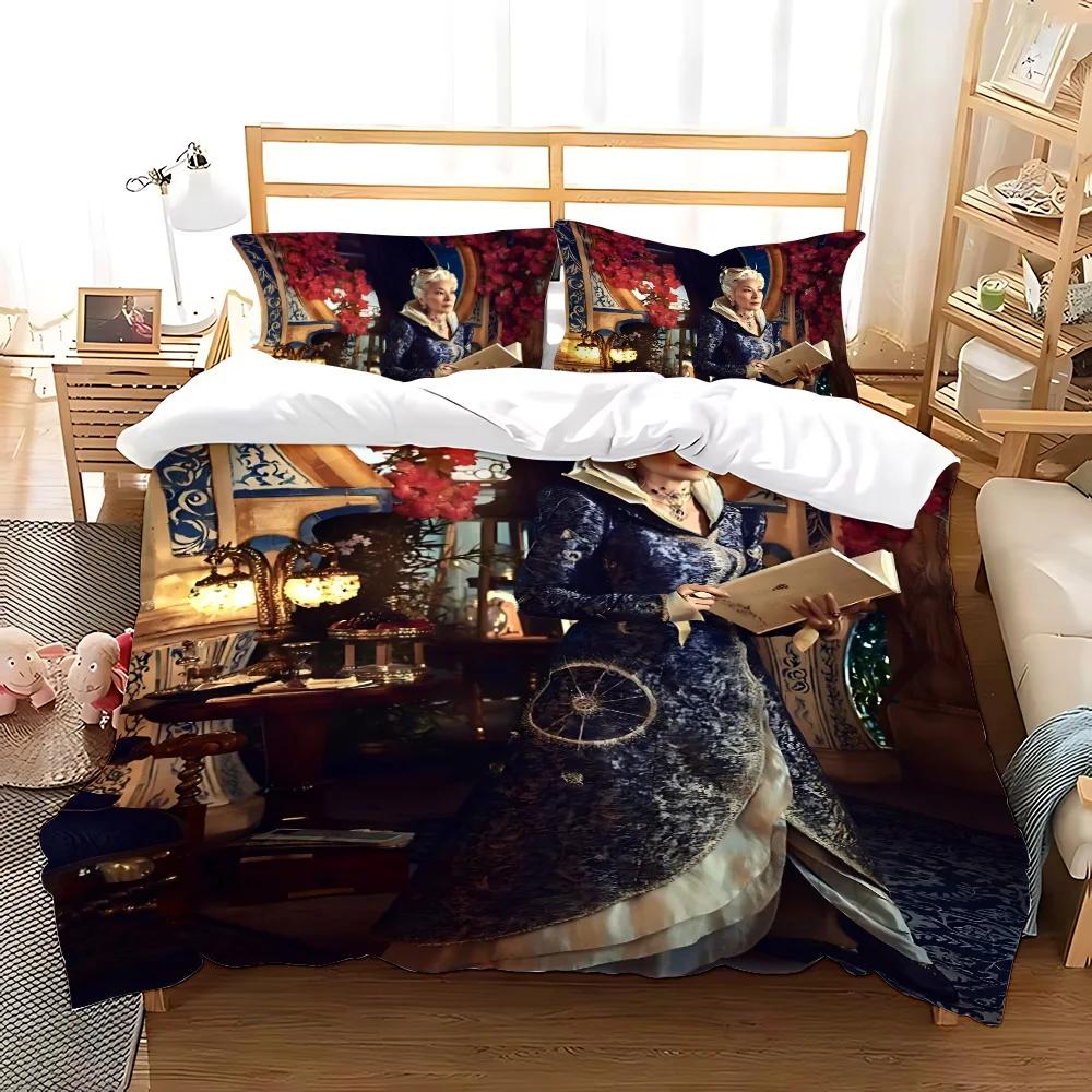 W-Wicked Movie Witch Zestaw Pościeli Zestaw Poszwy na Kołdrę Rozmiar King Queen Twin Double Zestaw Poszwy na Kołdrę Do Dekoracji Domu Z Poszewką na Poduszkę