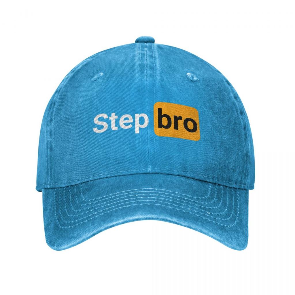 Casual Step Bro Hilarious Novelty Joke Baseball Caps Unisex Distressed Denim Snapback Cap Porn Funny Hub Outdoor Adjustable Hats