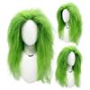 Green Press Long Straight Hair Chemical Fiber Synthetic Wig Festival Party Birthday Party Daily Ware
