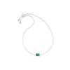 Swarovski Angelic Rectangular Bracelet Women's Green 5559836