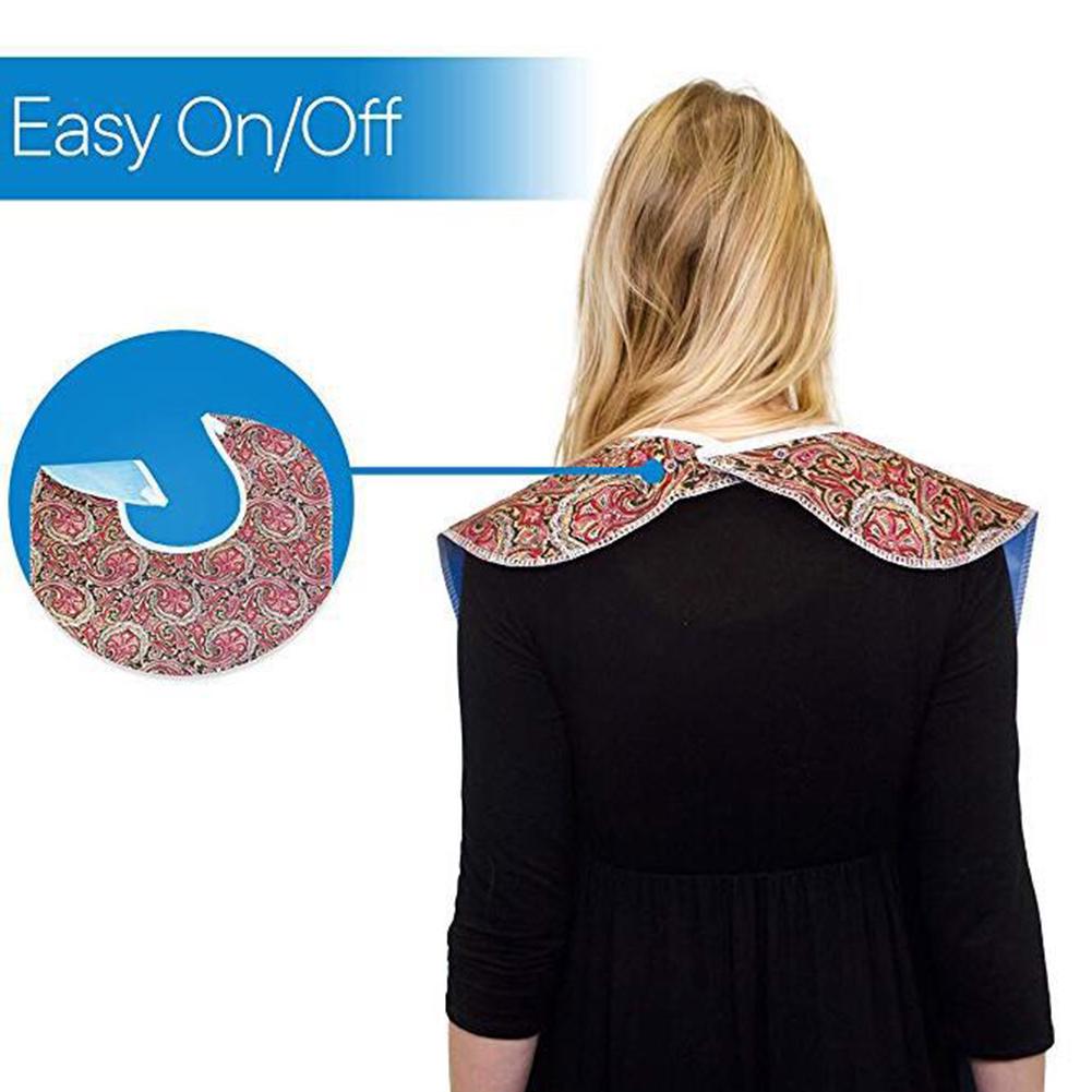 78x44cm Lätzchenschoner Einfaches An-/Ausziehen Erwachsenen-Schürze Essen